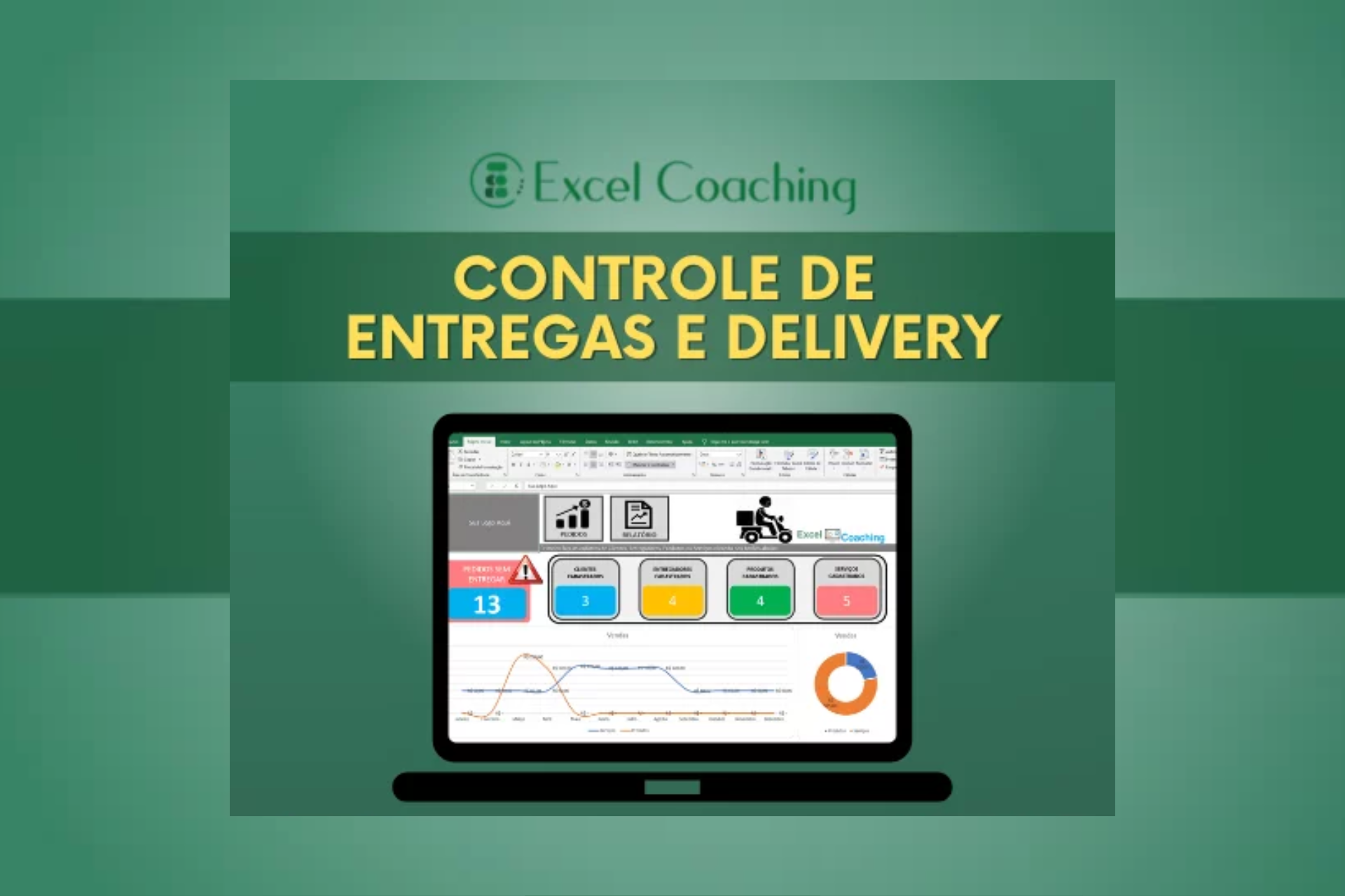 Planilha Controle de Entregas e Delivery