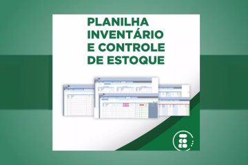 Planilha Inventário E Controle De Estoque Excel