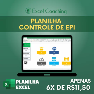 Planilha Controle de EPI – Segurança do Trabalho