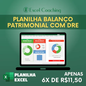 Planilha Balanço Patrimonial com DRE