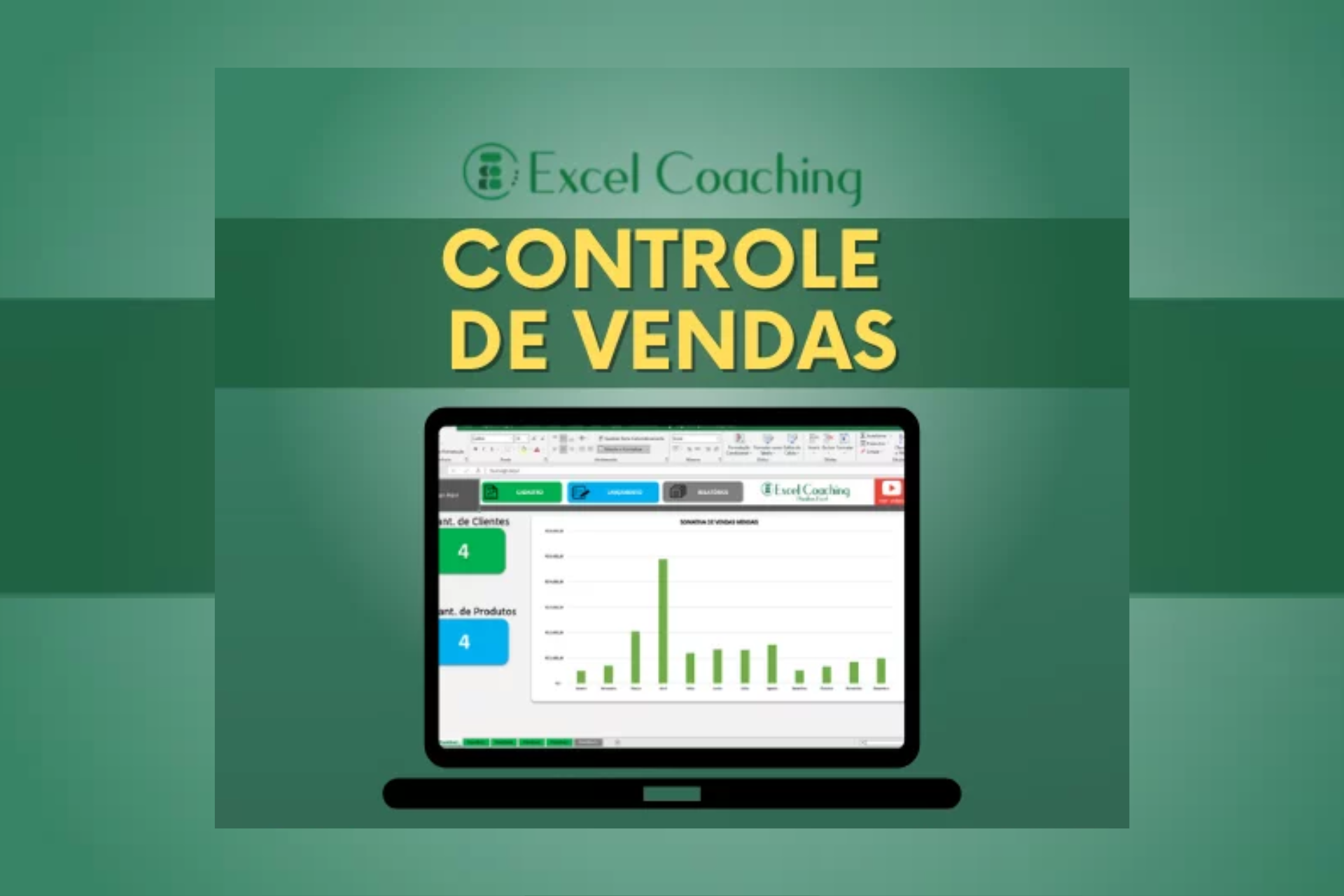 Planilha Controle de Vendas Anuais