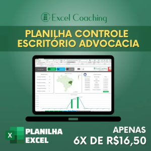 Planilha Controle Financeiro Escritório Advocacia